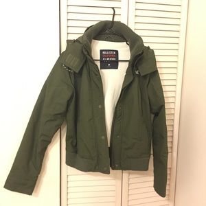 Army Green Hollister Jacket